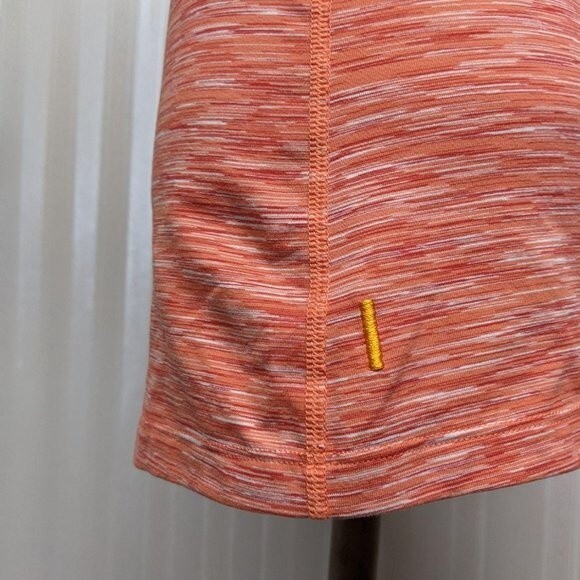 Lucy Cami Tank Top  Women X-Small Activewear Fitted Stretch Coral XS - Picture 6 of 8